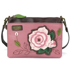 Mini Crossbody - Pink Rose