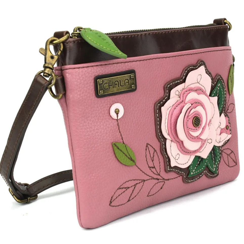 Mini Crossbody - Pink Rose