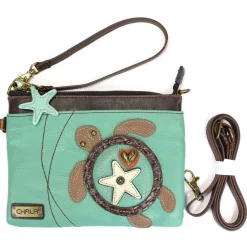 Mini Crossbody - Sea Turtle (Teal)