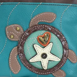 Mini Crossbody - Sea Turtle (Turquoise)