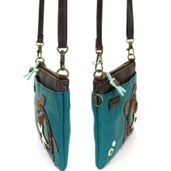 Mini Crossbody - Sea Turtle (Turquoise)