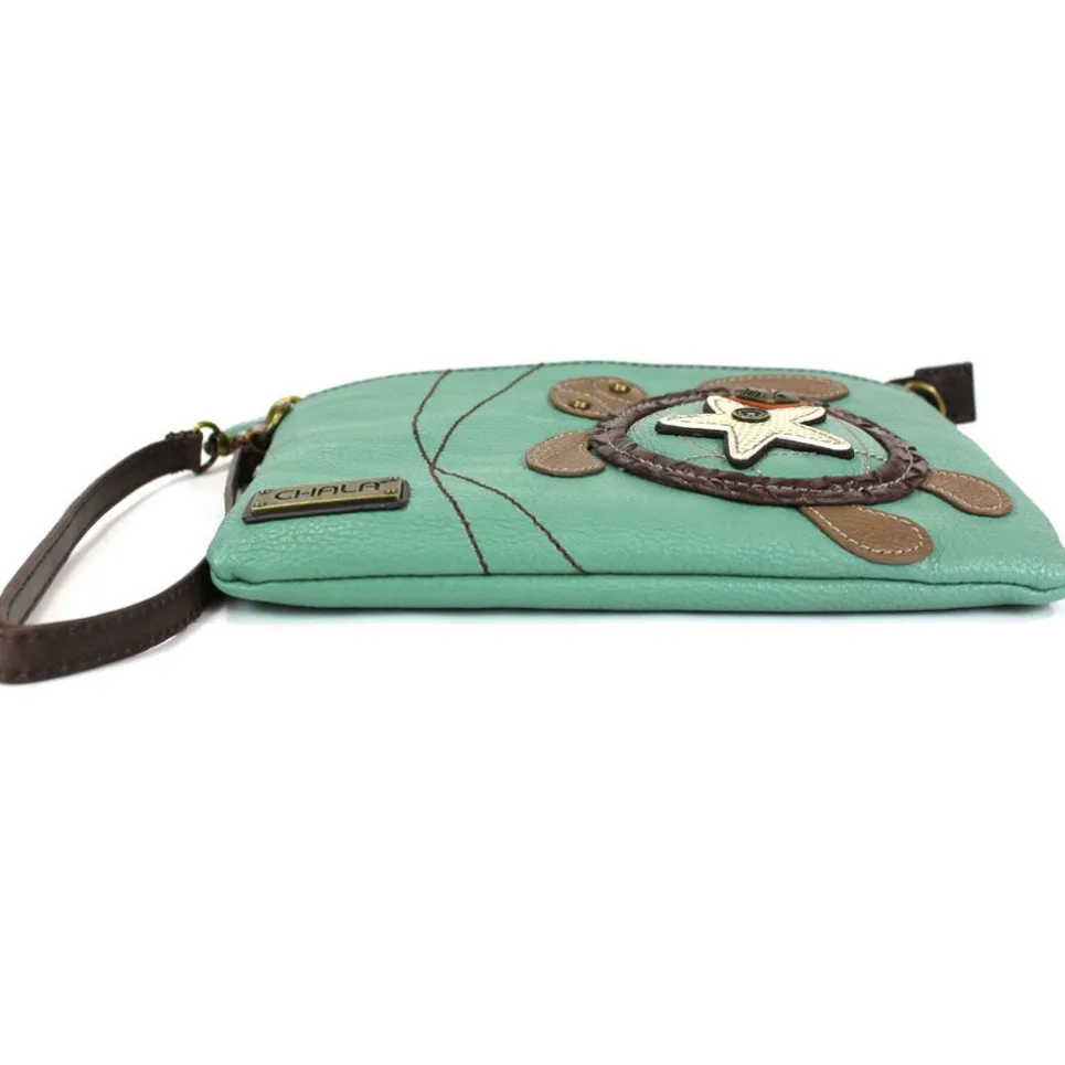 Mini Crossbody - Sea Turtle (Teal)