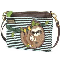 Mini Crossbody - Sloth Family