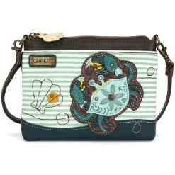 Mini Crossbody - Teal Crab