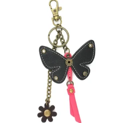 Mini Keychain - Butterfly - Yellow