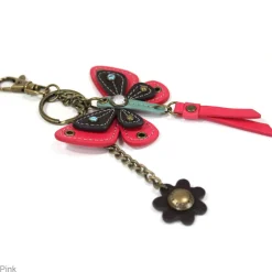 Mini Keychain - Butterfly - Pink