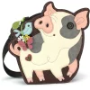 Novelty Purse - Spotted Pink Pig
