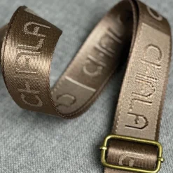 Premium Logo Strap - Brown