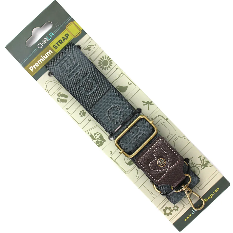 Premium Logo Strap - Dark Gray