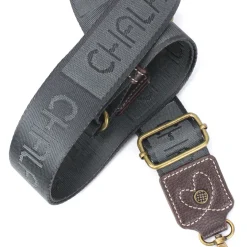 Premium Logo Strap - Dark Gray