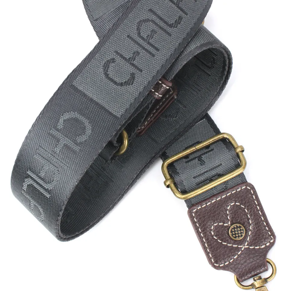 Premium Logo Strap - Dark Gray
