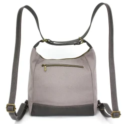 Retro Convertible Purse - Gray