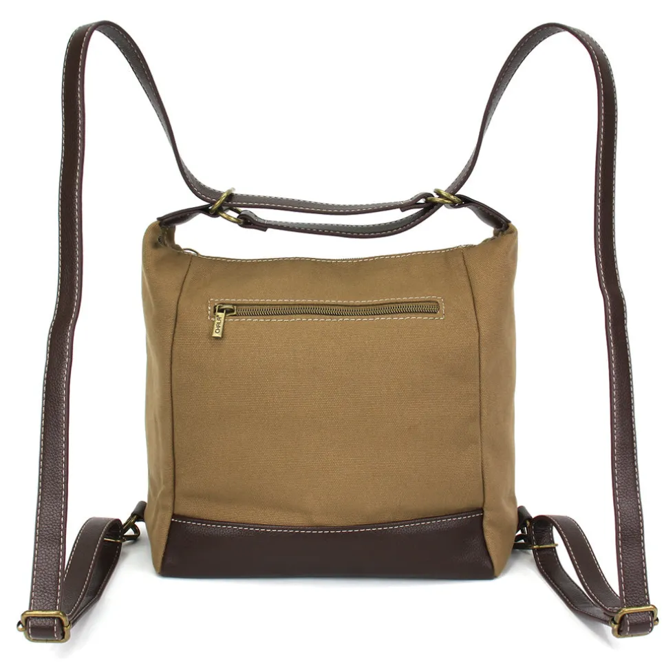 Retro Convertible Purse - Olive