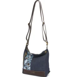 Retro Convertible Purse - Denim
