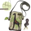 Safari Canvas Cellphone Xbody - Giraffe