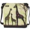 Safari Canvas Crossbody - Giraffe
