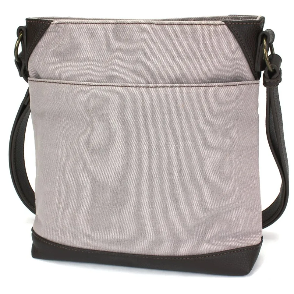 Safari Canvas Crossbody - Horse (Gray)
