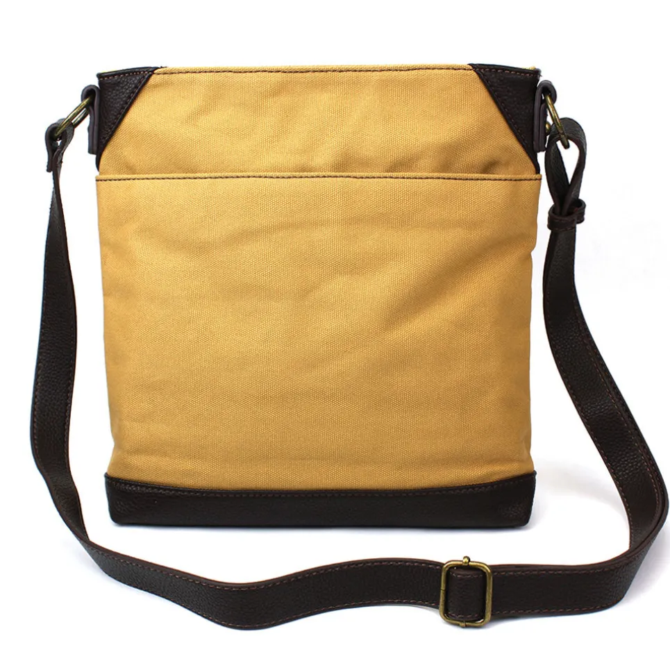 Safari Canvas Crossbody - Horse (Brown)