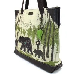 Safari Canvas Tote - Bear