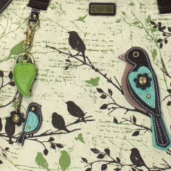 Safari Canvas Tote - Bird