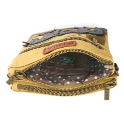 Safari Double Pocket Xbody - Horse