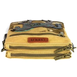 Safari Double Pocket Xbody - Horse