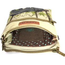 Safari Double Pocket Xbody - Bear
