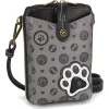Snap Crossbody - Paw Print