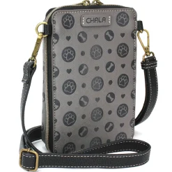 Snap Crossbody - Paw Print