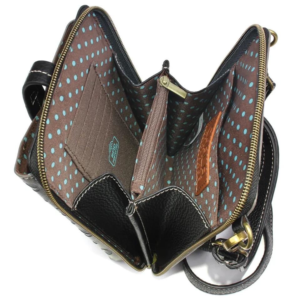 Snap Crossbody - Paw Print