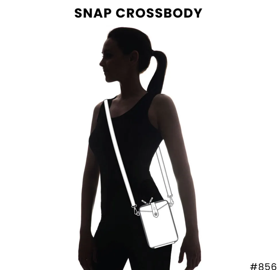 Snap Crossbody - Paw Print
