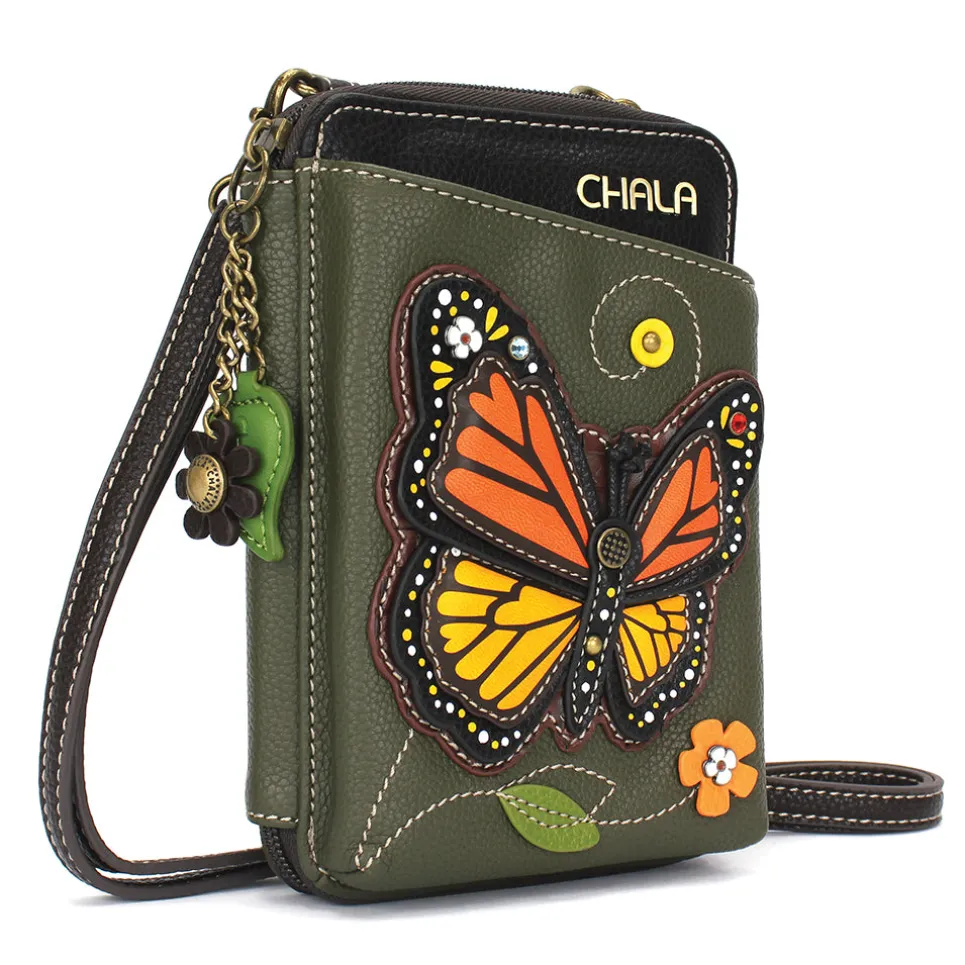 Wallet Xbody - Monarch Butterfly