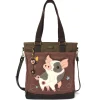 Work Tote - Spotted Pig Pink