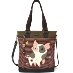Work Tote - Spotted Pig Pink