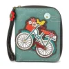 Zip Around Wallet - Bicycle