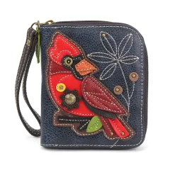 Zip Around Wallet - Cardinal