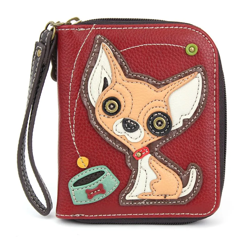 Zip Around Wallet - Chihuahua