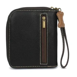 Zip Around Wallet - Cocker Black