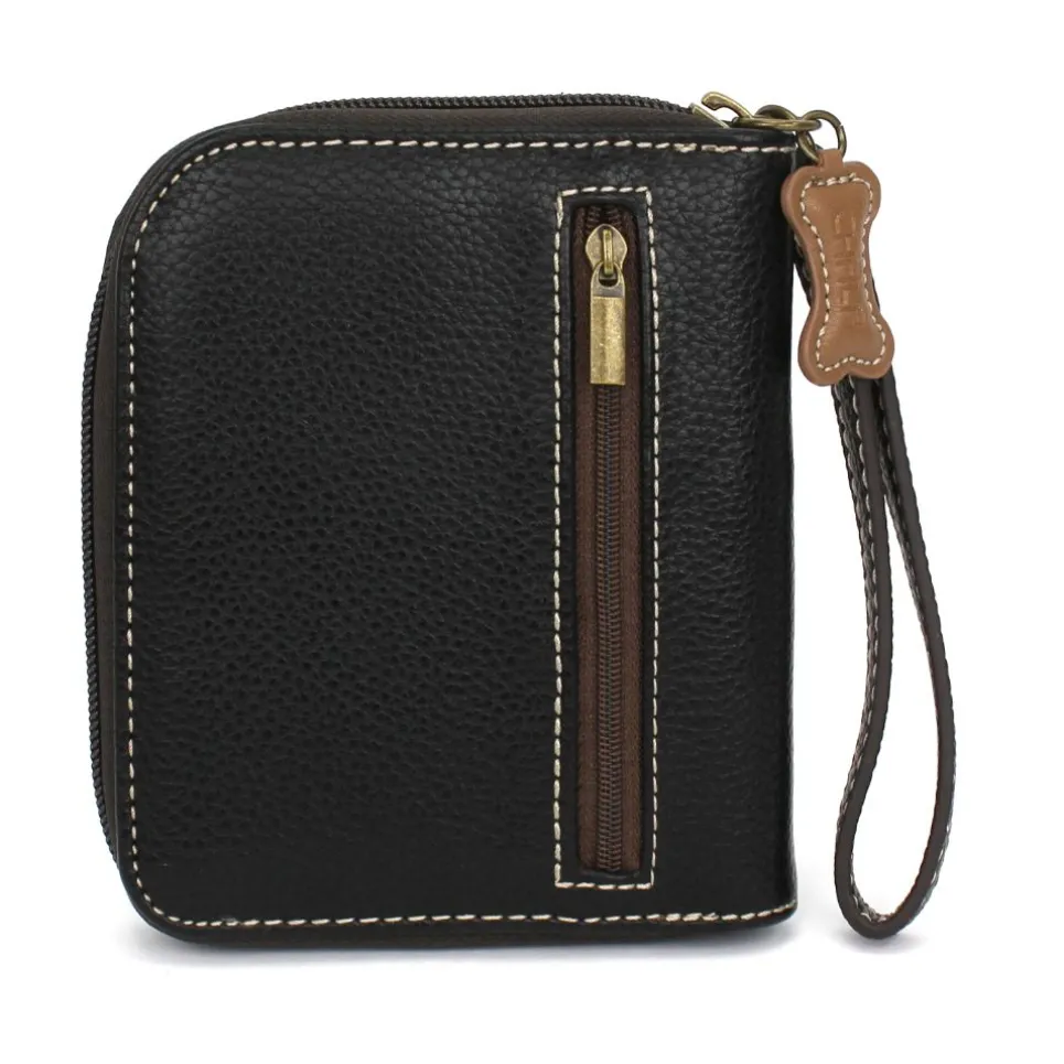 Zip Around Wallet - Cocker Black