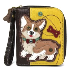 Zip Around Wallet - Corgi