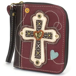 Zip Around Wallet - Cross