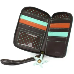 Zip Around Wallet - Dolphin
