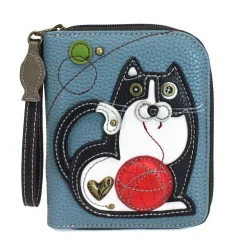 Zip Around Wallet - Fat Cat
