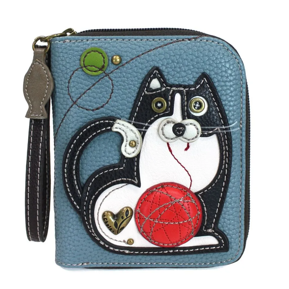 Zip Around Wallet - Fat Cat