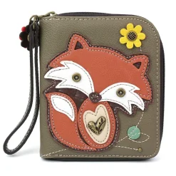 Zip Around Wallet - Fox