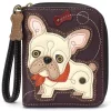 Zip Around Wallet - French Bulldog