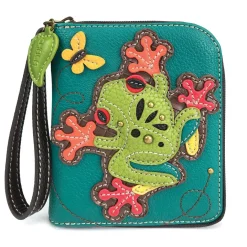 Zip Around Wallet - Frog