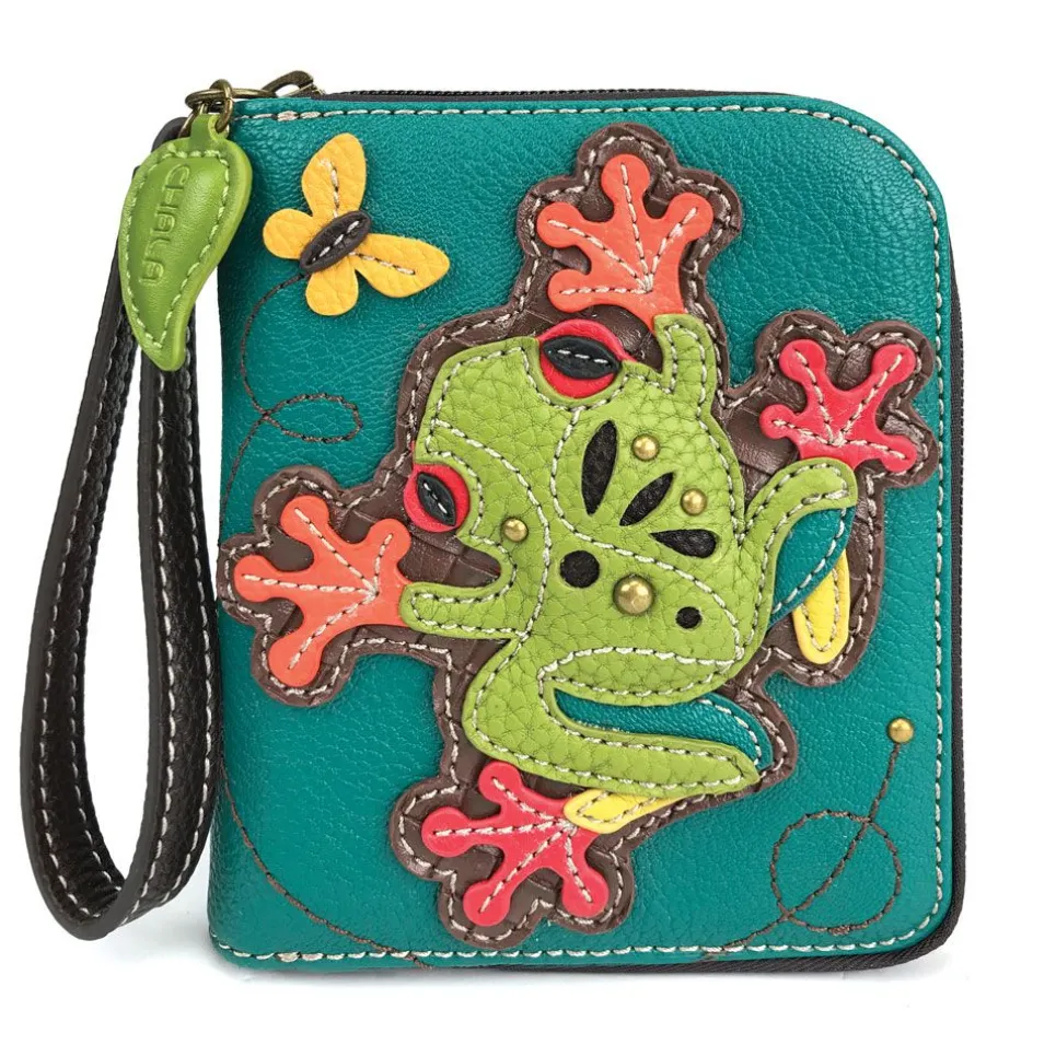 Zip Around Wallet - Frog