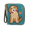 Zip Around Wallet - Golden Retriever