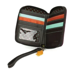 Zip Around Wallet - Gray Tabby Cat